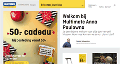 Desktop Screenshot of annapaulowna.multimate.nl